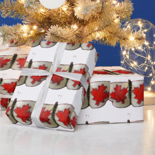 Papel De Presente Borboleta do Canadá