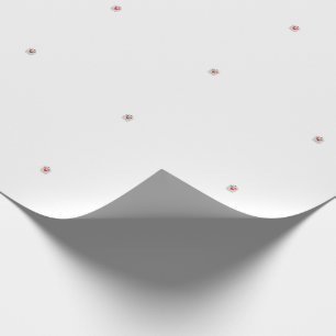 Papel De Presente Borboleta Floral Mandala   Design de Arte Purple B