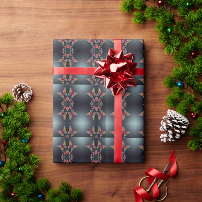 Papel De Presente Borboleta Whimsical Romance Convite para Casamento (Presente de Natal)