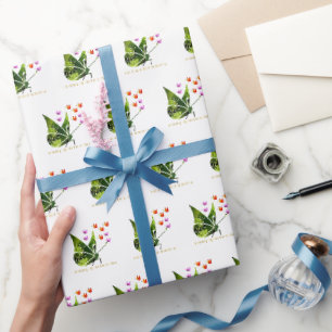 Papel De Presente Borboletas de na moda