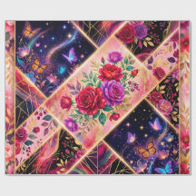 Borboletas, Sonhos Florais & Elegância Dourada