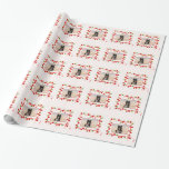 Papel De Presente Border Collie Christmas<br><div class="desc">Border Collie Christmas</div>