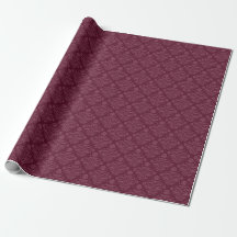 Bordô Clássico Moderno Floral Damask