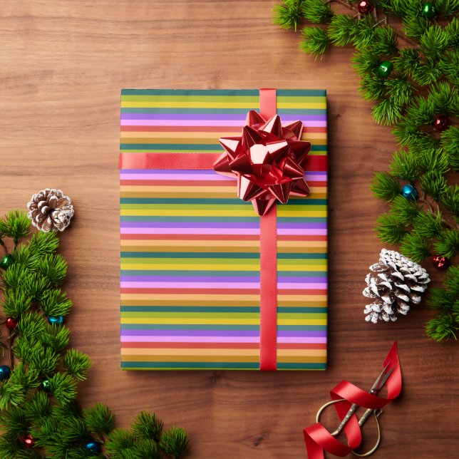 Papel De Presente BOS de distribuição natural da vida do inseto (Presente de Natal)