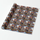 Papel De Presente Boston Terrier Christmas Fesason<br><div class="desc">Prepare-se para celebrar o feriado com o nosso charmoso Design cênico de Natal do Cão! Este delicioso produto apresenta adoráveis companheiros caninos rodando em meio a uma terra maravilhosa do inverno, adornada com luzes cintilantes, holly, e ornamentos festivos. Seu coração derreterá enquanto você testemunha cachorros vestidos com chapéus de Papai...</div>