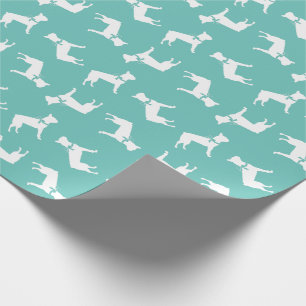 Papel De Presente Boston Terrier Dog Puppy