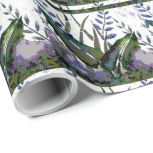 Papel De Presente Botânica