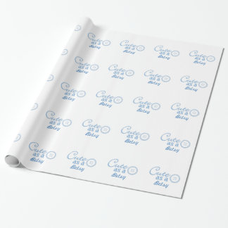 Papel De Presente Botão Bonito