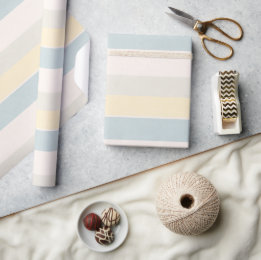 Papel de Presente Boutique Faixa Costeira Pastel