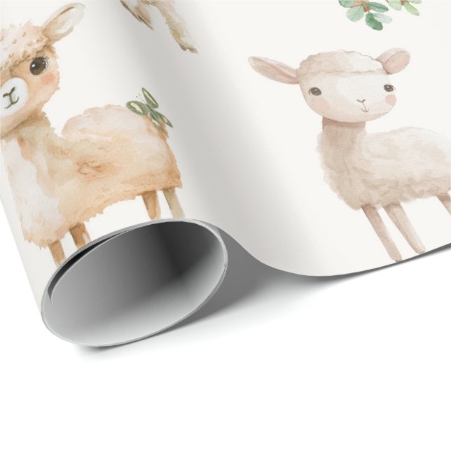 Papel De Presente Bovinos de criação (Ponta do rolo)