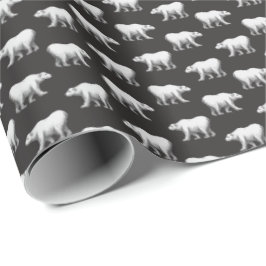 Papel De Presente Bowdoin College Polar Bear Wrapping Paper