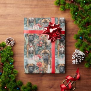 Papel De Presente Boxer Christmas