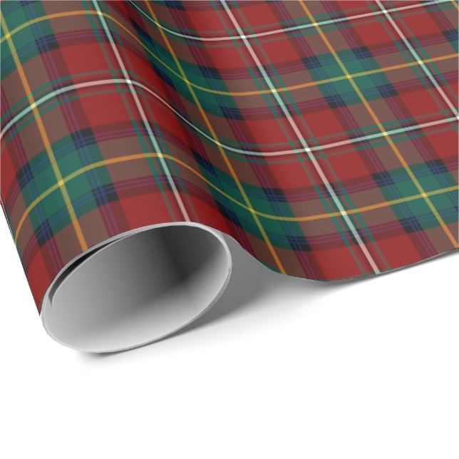 Papel De Presente Boyd Clan Tartan (Ponta do rolo)