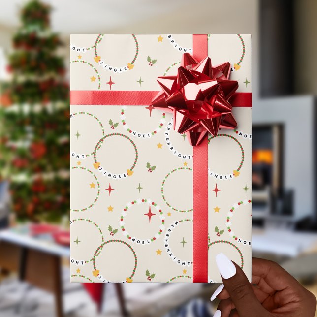 Papel De Presente Braceletes de Amizade de Natal (Criador carregado)