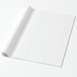 Papel De Presente Branco sólido<br><div class="desc">Branco sólido adiciona minimalismo a esse produto de qualidade. Branco vai com qualquer coisa</div>