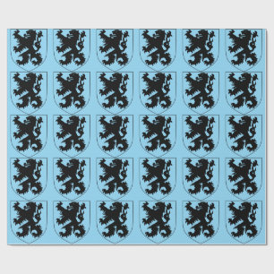 Papel De Presente Brasão de Armas da Flandres