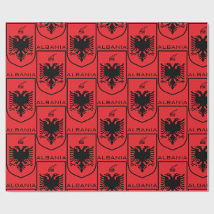 Papel De Presente Brasão de Armas Nacional da Albânia Heritage Ink