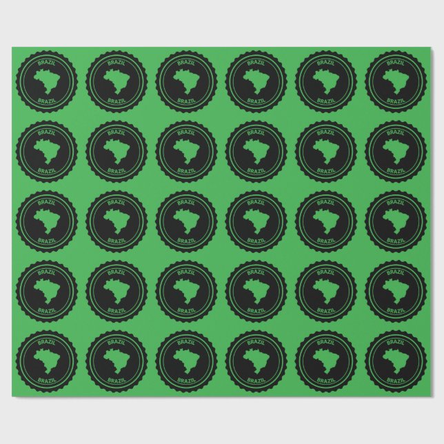 Papel De Presente Brasil (Aberto)