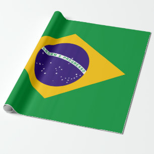 Papel De Presente Brasil