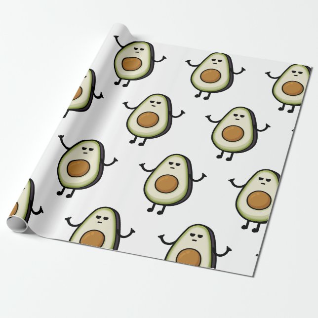 Papel De Presente Bravocado (Desenrolado)