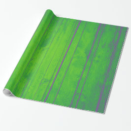 Papel De Presente Bright Mint Green Bamboo Wood Emerald Meadow