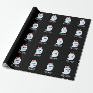 Papel De Presente Brincadeira Engraçada e Bonita de Fantasma de Hall