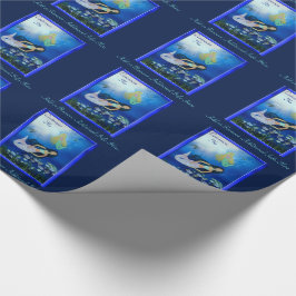 Papel De Presente Brincadeira Submarina (Sereia)