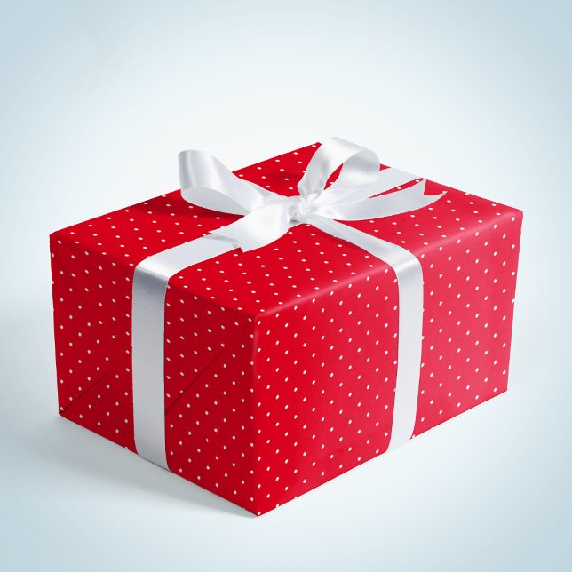 Papel De Presente Brincadeiras e bonitas pontos brancos feriados de  (Criador carregado)