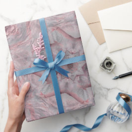 Papel De Presente Broche de Rosa Silenciada