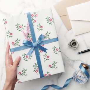 Papel De Presente Broto de Flor Doce