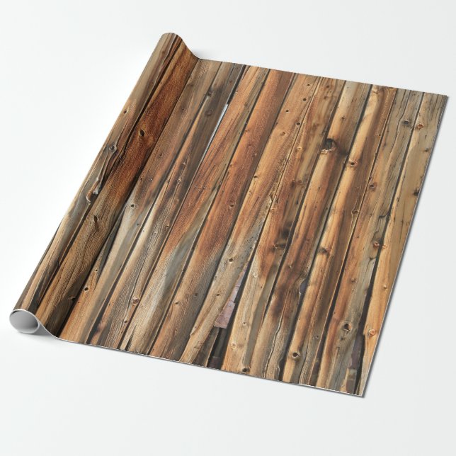 Papel De Presente Brown wooden surface (Desenrolado)