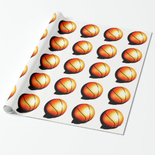 Papel De Presente Bsketball