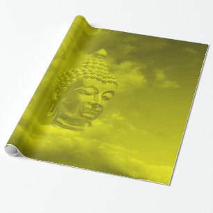 Papel De Presente buda em ouro