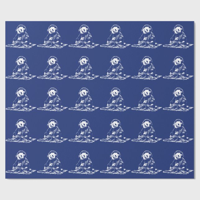 Papel De Presente Buda Panda (Aberto)