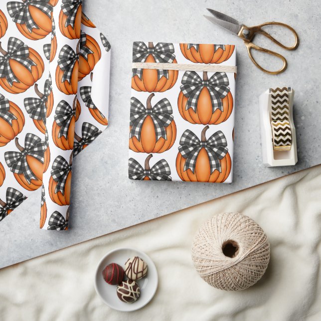 Papel De Presente Buffalo Xadrez Bowpkins (Artesanato)