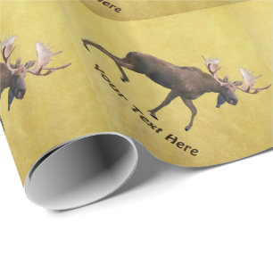 Papel De Presente Bull Moose