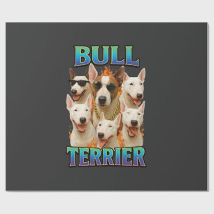 Papel De Presente Bull Terrier