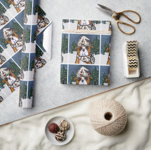 Papel De Presente Bulldog