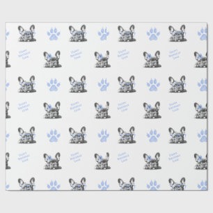 Papel De Presente Bulldog Francês