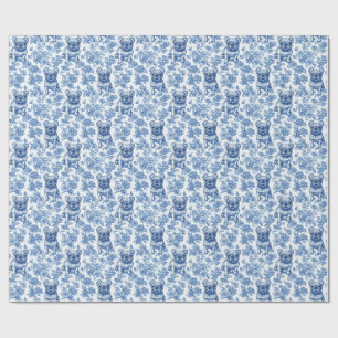 Papel De Presente Bulldog Francês