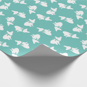 Papel De Presente Bulldog Francês Frenchie Cachorro Filhote Frenchy