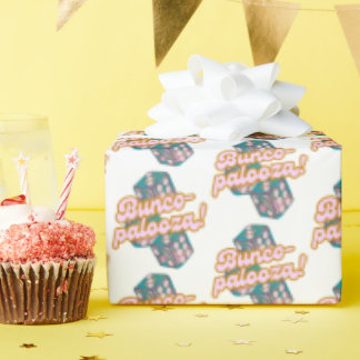 Papel De Presente Bunco-palooza wrapping paper
