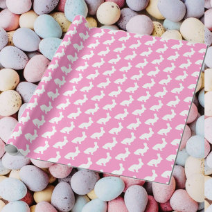 Papel De Presente Bunnies Brancos