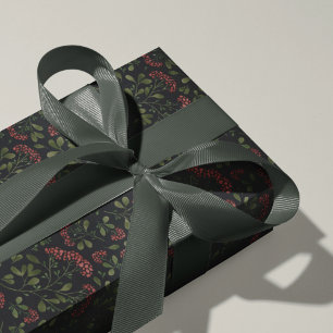 Papel De Presente Buquê do inverno