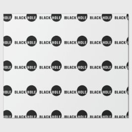 Papel De Presente Buraco Negro