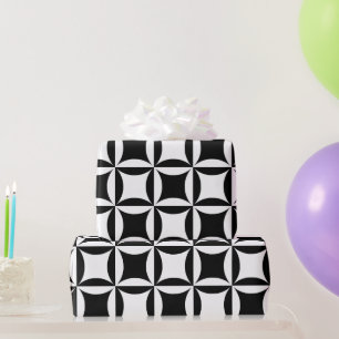 Papel De Presente Buraco Negro no Padrão da Porta do Celeiro