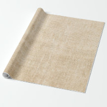Burlap Rustic Khaki Tan Wrappaper