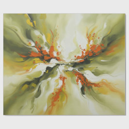 Papel De Presente Burst of Light and Motion