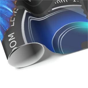 Papel De Presente Butterfly Art 44