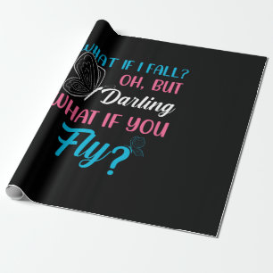 Papel De Presente Butterfly Gift What If You Fly